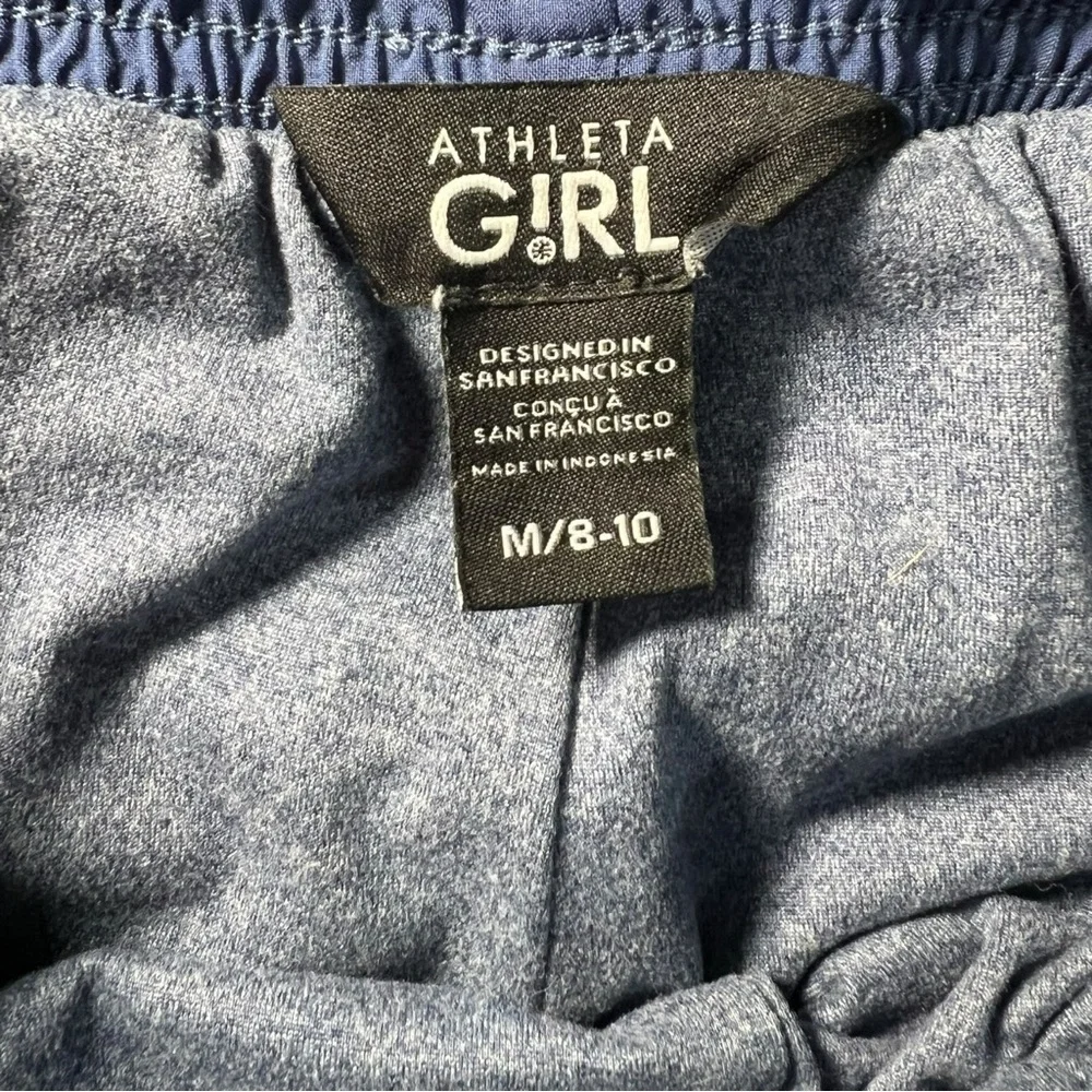 Athleta Girl Lined High Jump Jogger Navy Size Medium - Picture 4 of 10